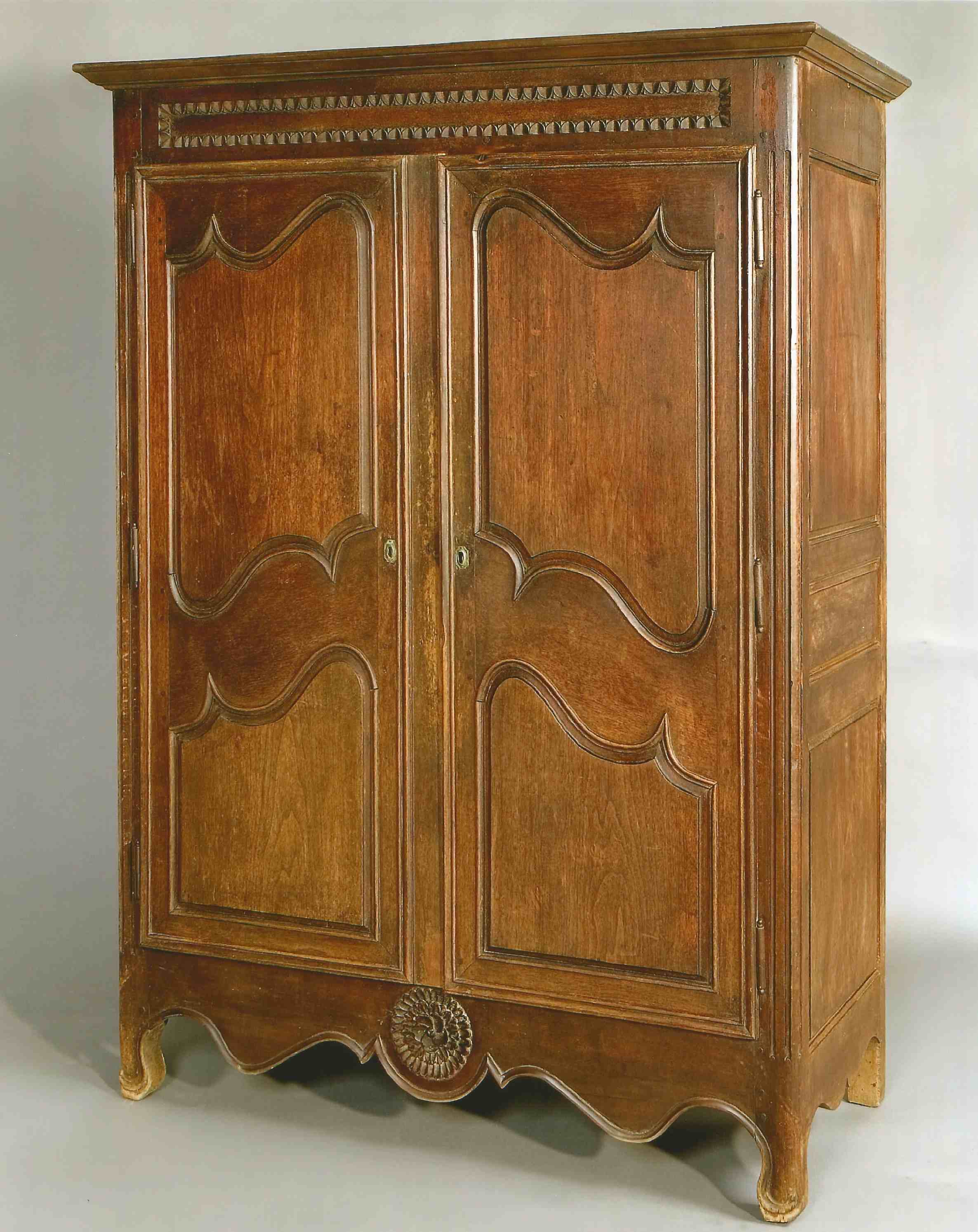 18th Century Vincennes, Indiana Armoire